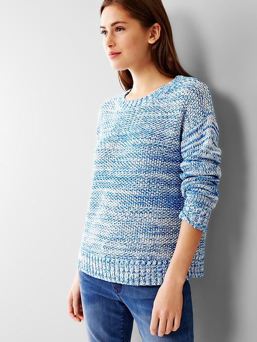 Image number 2 showing, Marled crew sweater