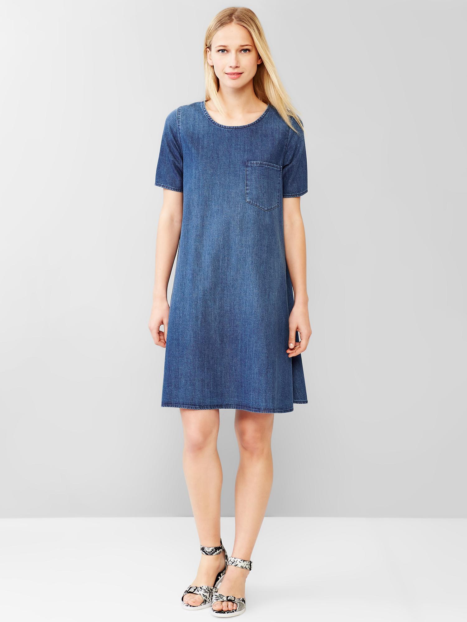 Gap 1969 Linen Denim Shirtdress, $69, Gap