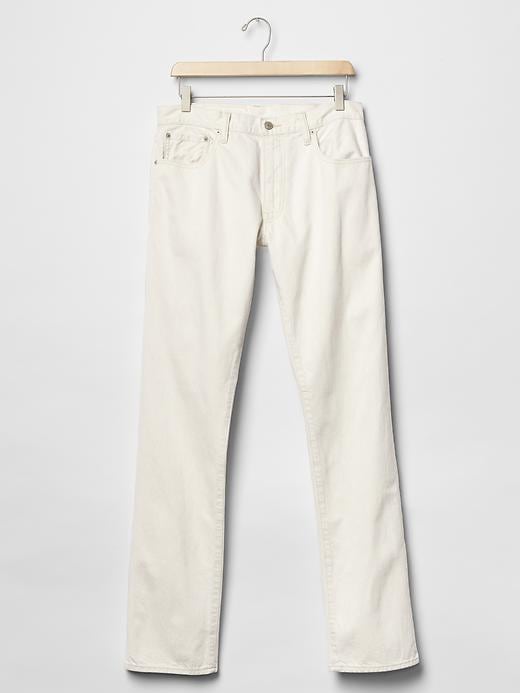 Image number 3 showing, 1969 straight fit jeans (natural white wash)