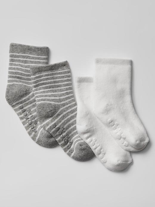 View large product image 1 of 1. Favorite ribbed socks (2-pack)