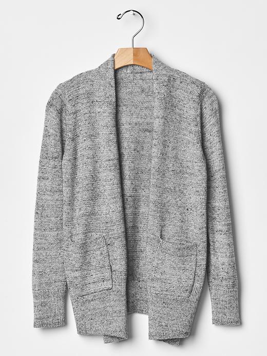 Image number 1 showing, Pocket cocoon cardigan