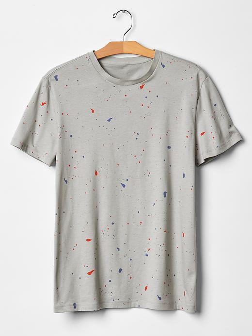 Image number 4 showing, Mini paint splatter t-shirt