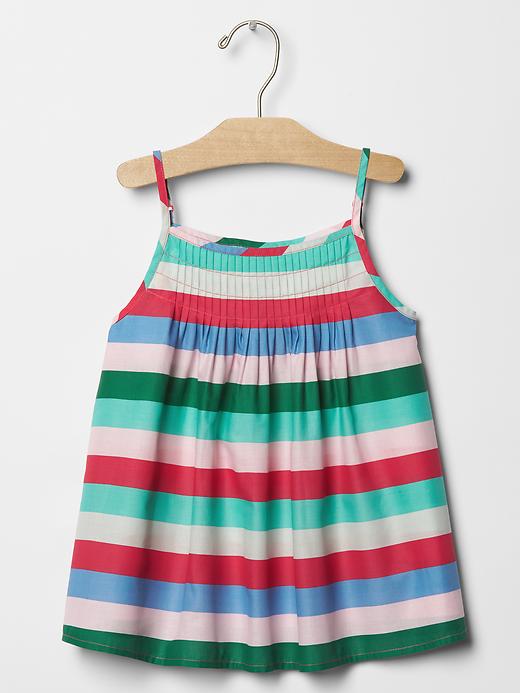 Stripe pleat cami top | Gap