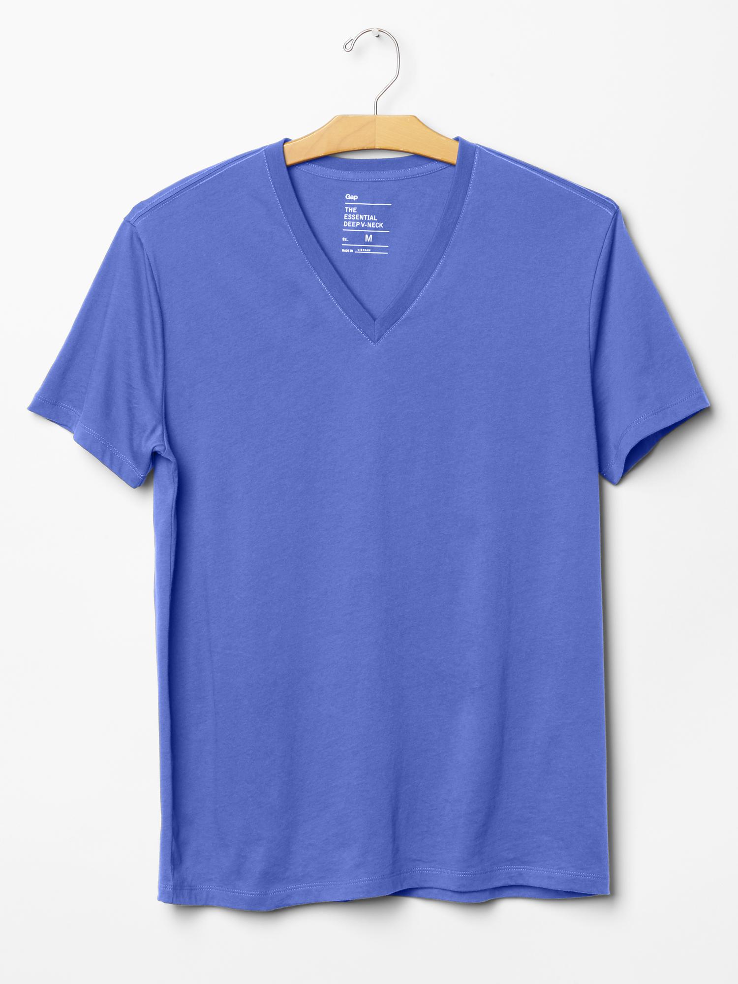 Essential deep V-neck t-shirt