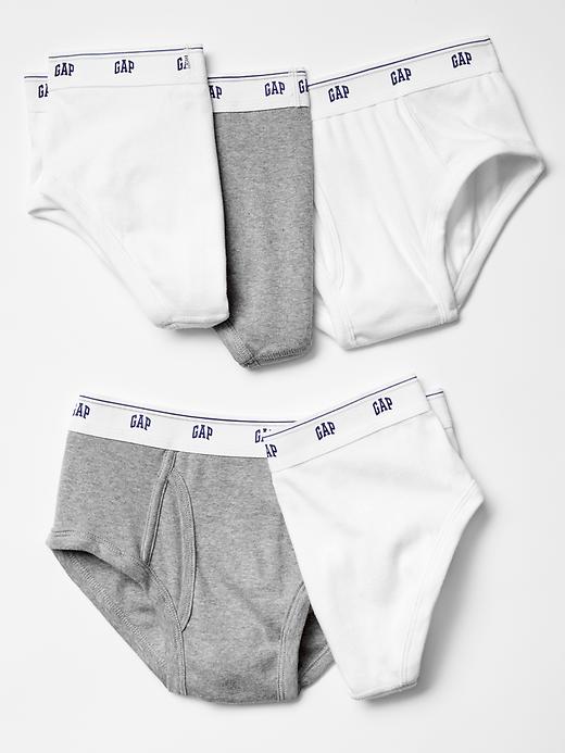 View large product image 1 of 1. Kids Basic Underwear (5-Pack)