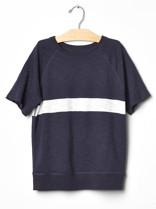 Image number 1 showing, Contrast single-stripe tee