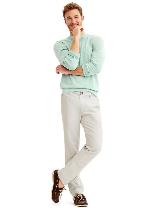 Image number 5 showing, The new linen-cotton khaki (straight fit)