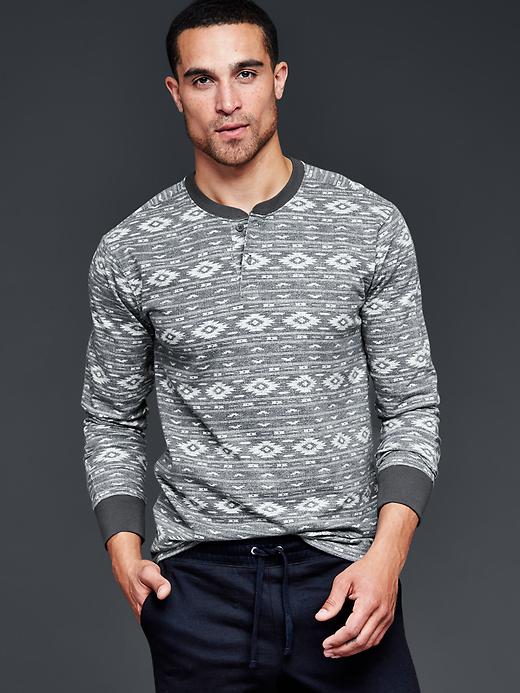 View large product image 1 of 1. Southwestern henley