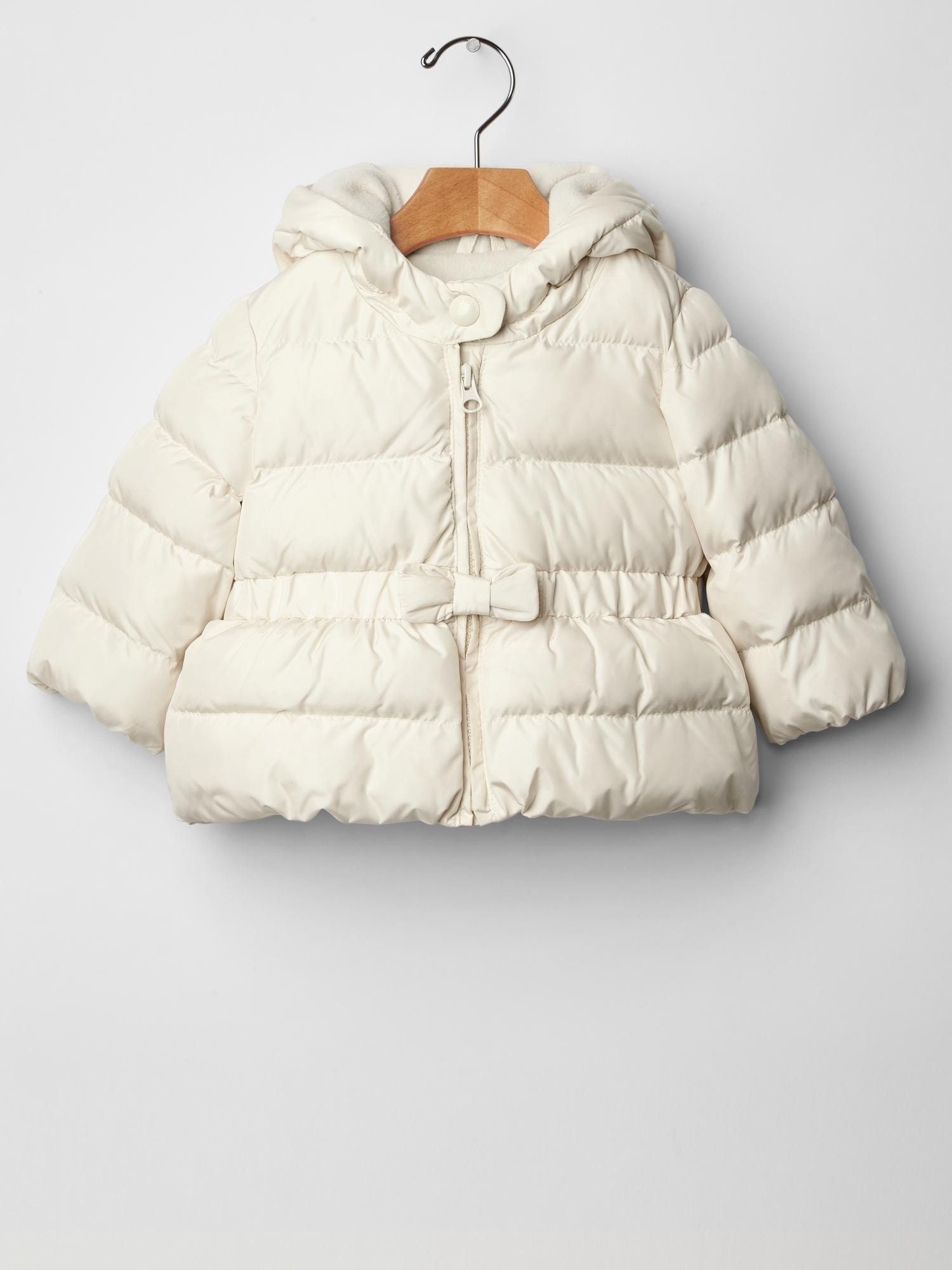 Peplum puffer sales coat