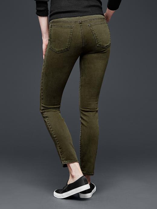 Image number 2 showing, 1969 resolution pull-on seamed legging jeans