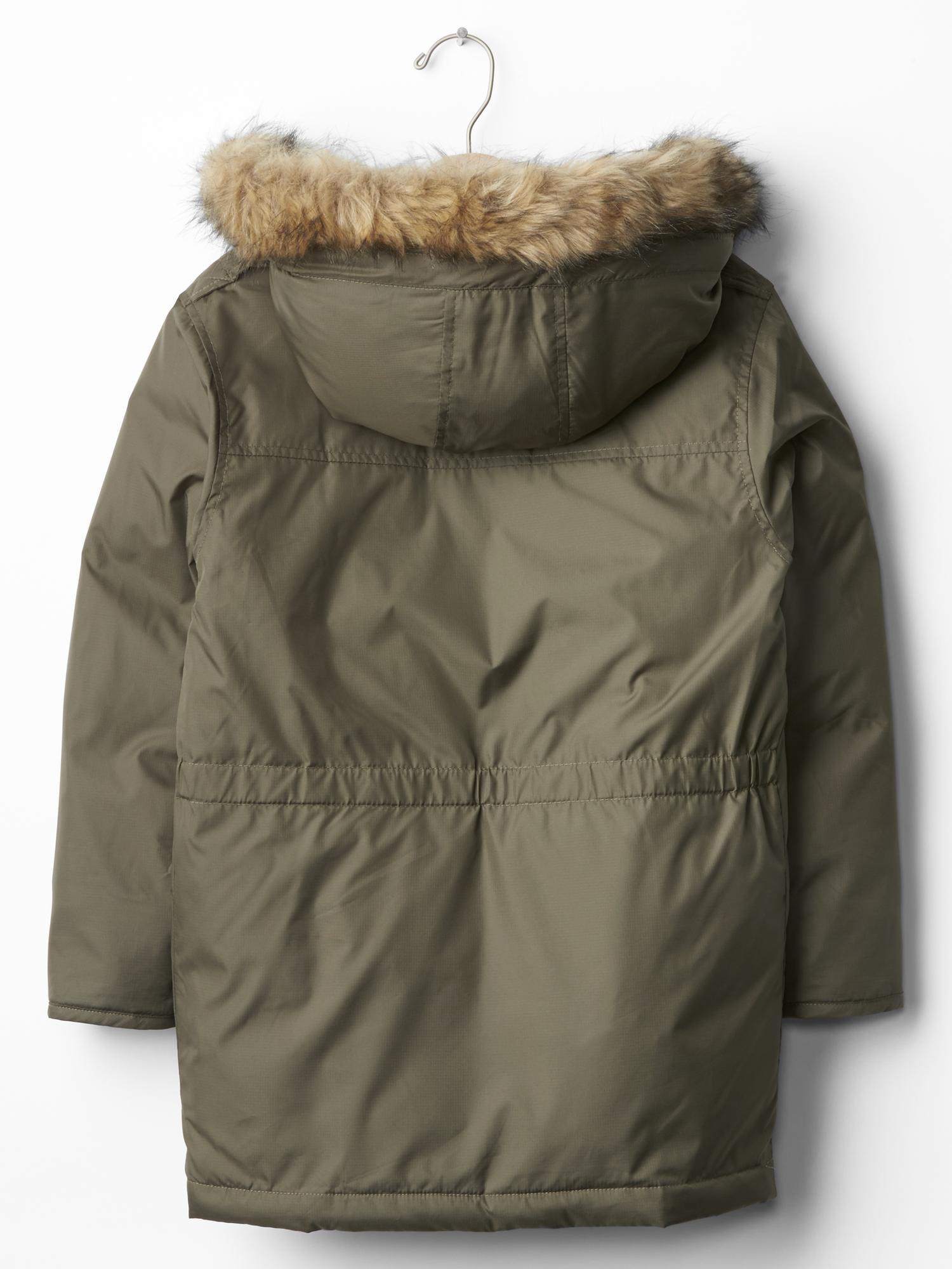 Cozy down 2025 parka gap