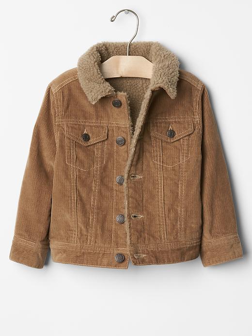 Image number 1 showing, 1969 sherpa cord jacket