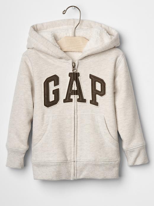 Cozy logo zip hoodie | Gap