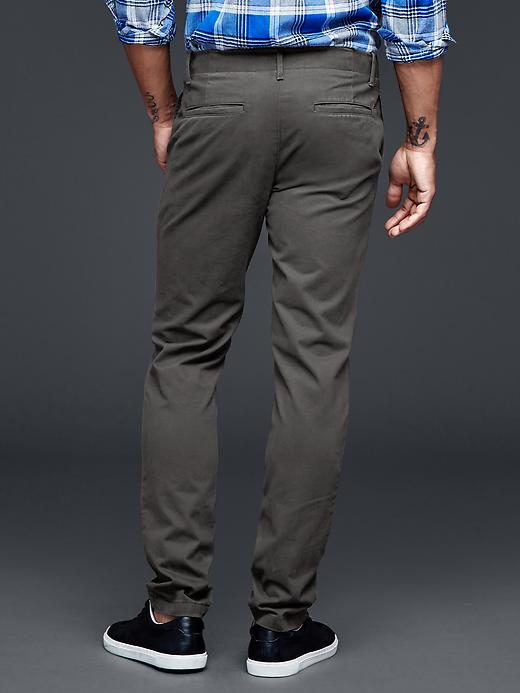 Image number 2 showing, Lived-in skinny khaki