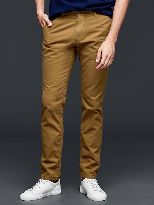 Gap Mens 5 Pocket Pants Super Soft Stretch Twill Classic Style Chino Brown  30x32 | eBay