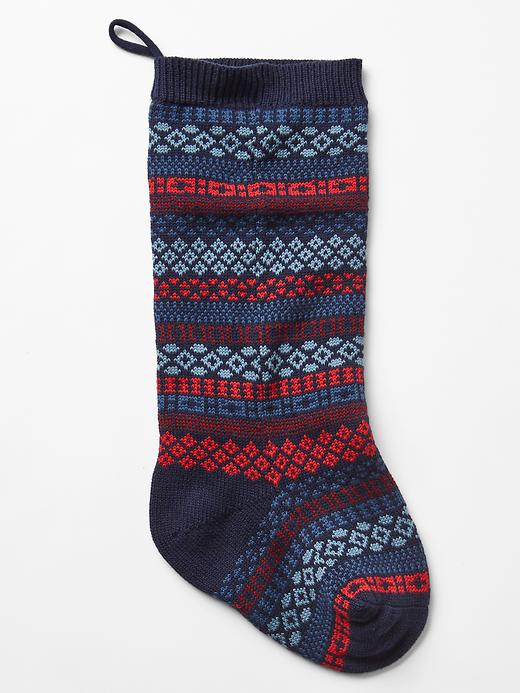 View large product image 1 of 1. Fair isle stocking