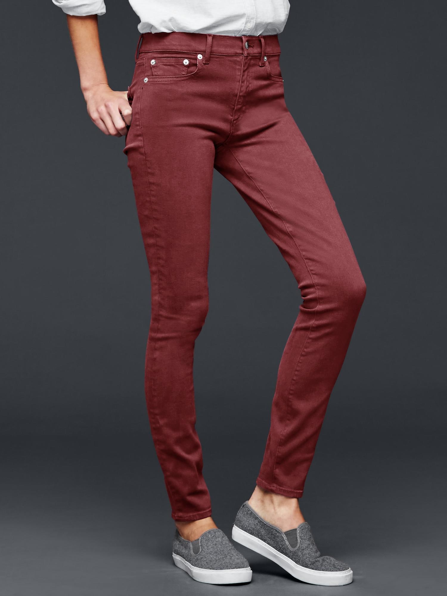 1969 resolution solid true skinny jeans