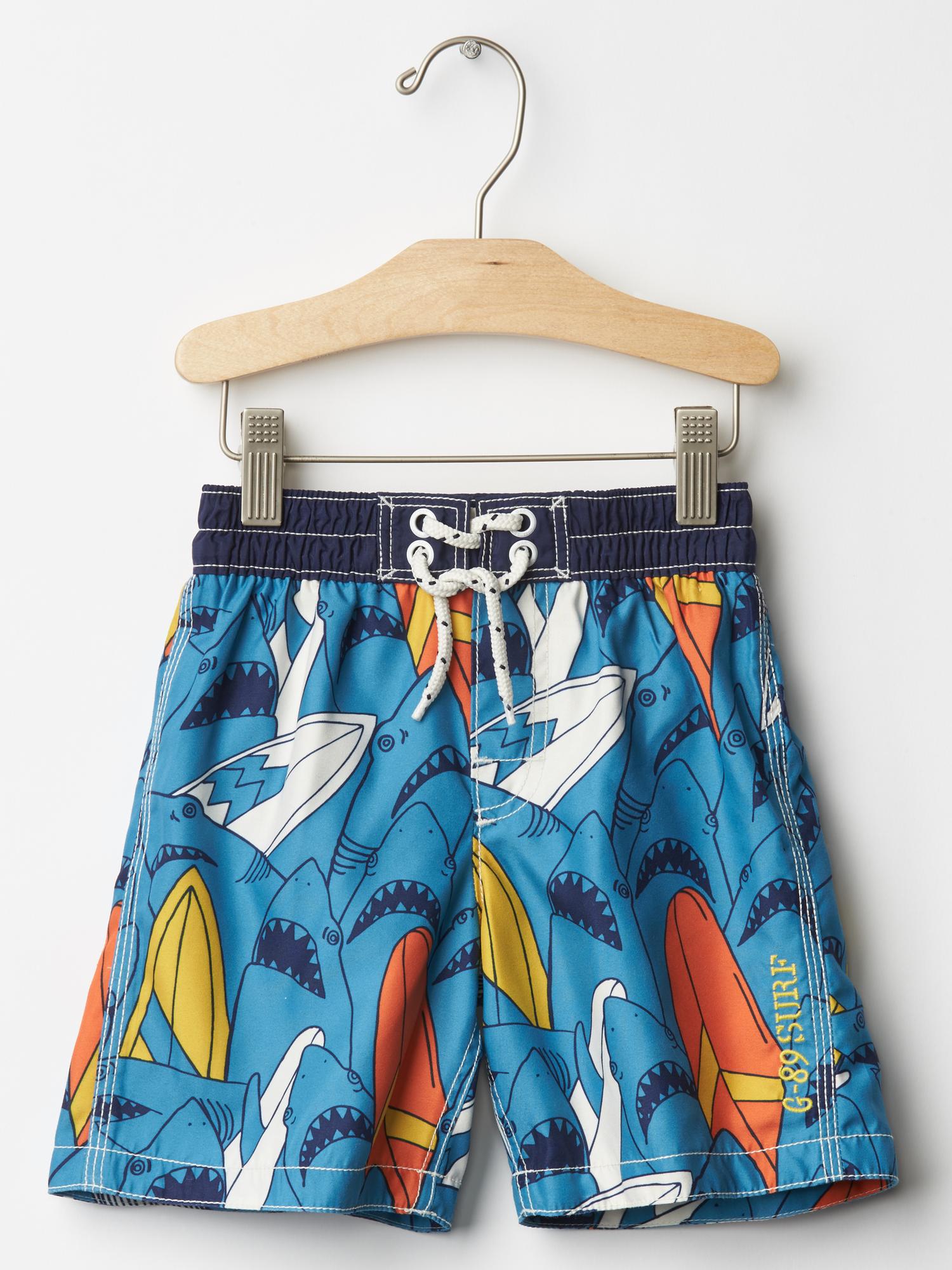 Shark swim trunks | Gap