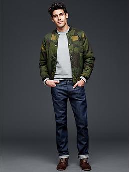Gap + GQ The Hill-Side reversible quilted bomber | Gap