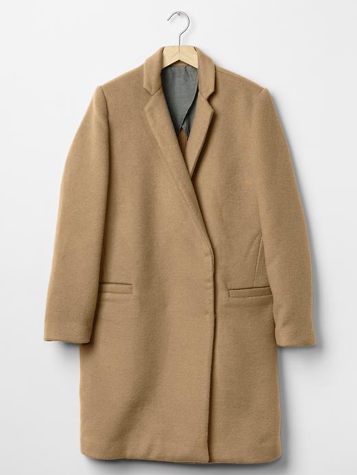 Image number 6 showing, Soft wool coat