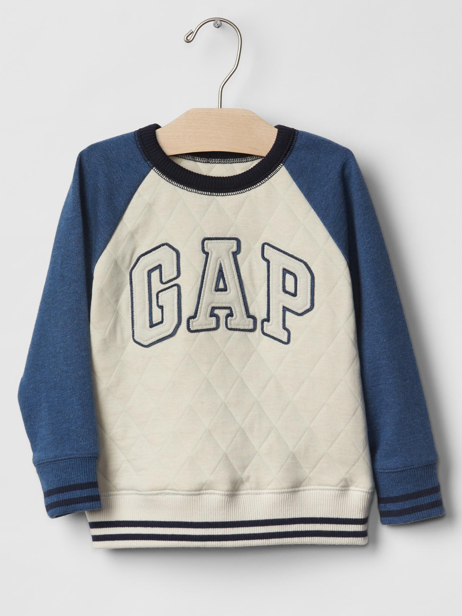 Gap hot sale quilted sweatshirt