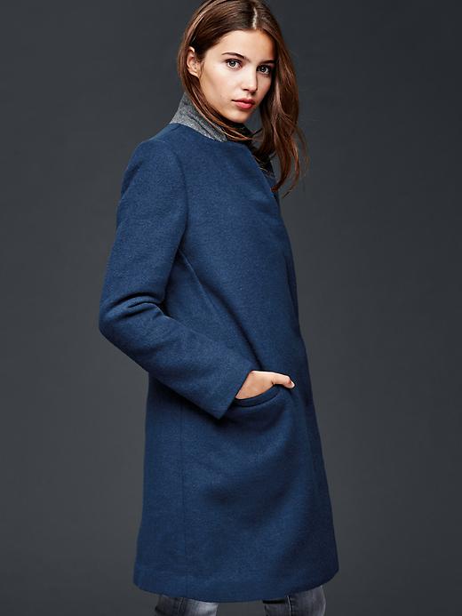 Image number 1 showing, Wool coat