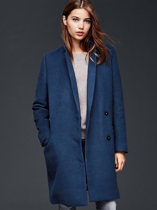 Image number 3 showing, Wool coat