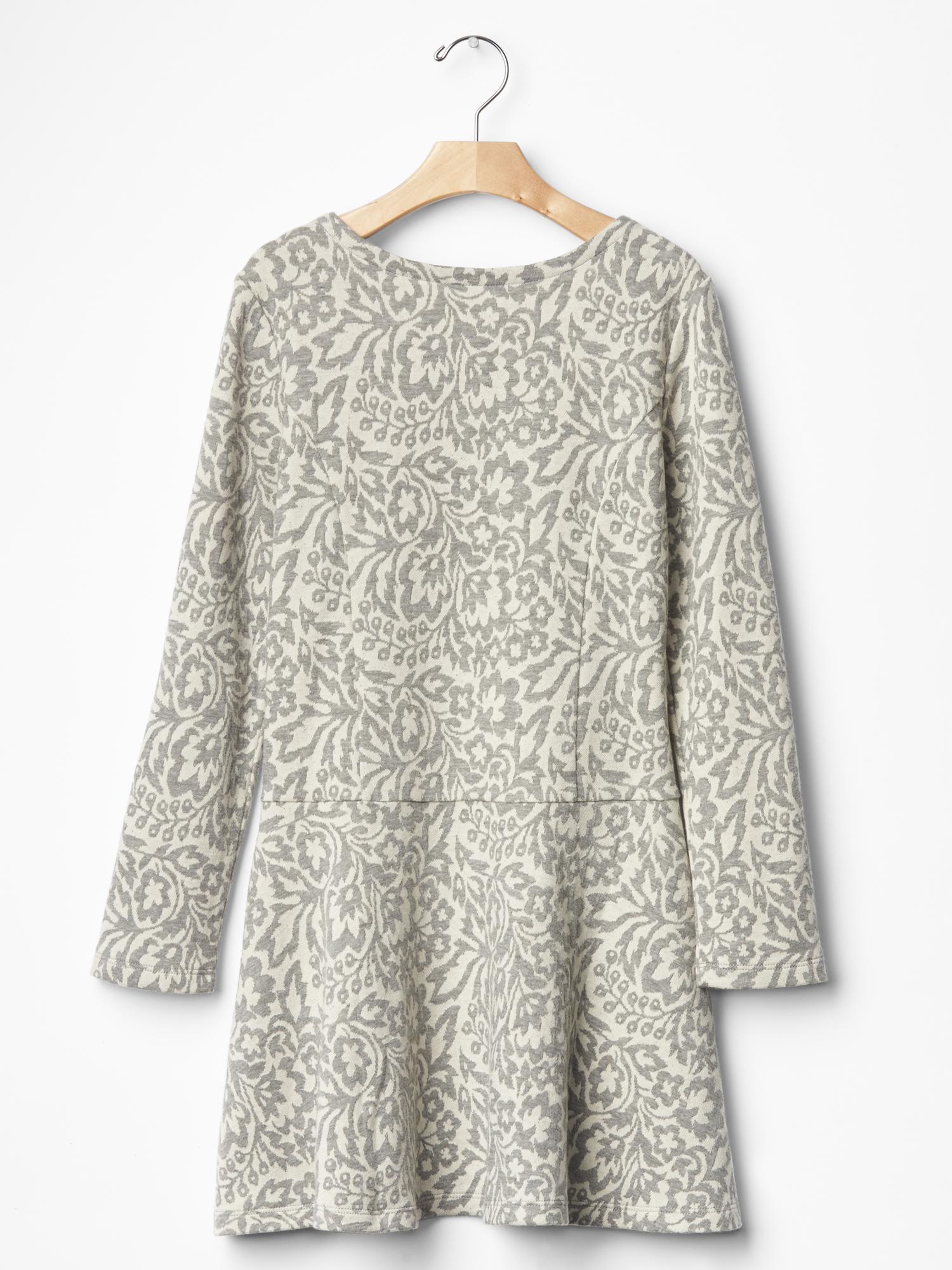 Jacquard paisley dress | Gap