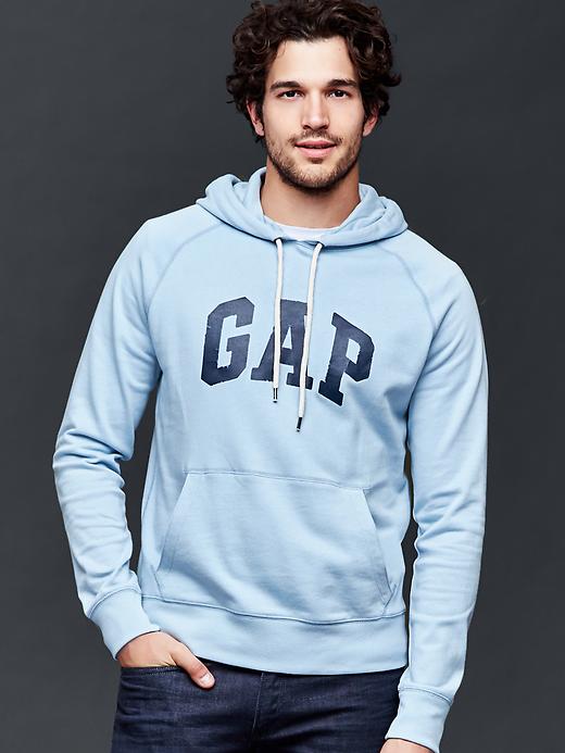 Logo lightweight pullover hoodie | Gap