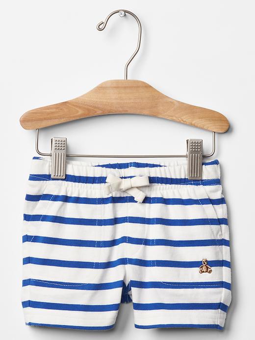 View large product image 1 of 1. Stripe shorts
