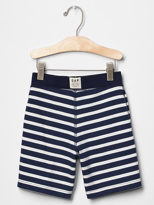 Image number 2 showing, Stripe pull-on shorts