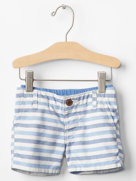 Pull-on oxford shorts | Gap