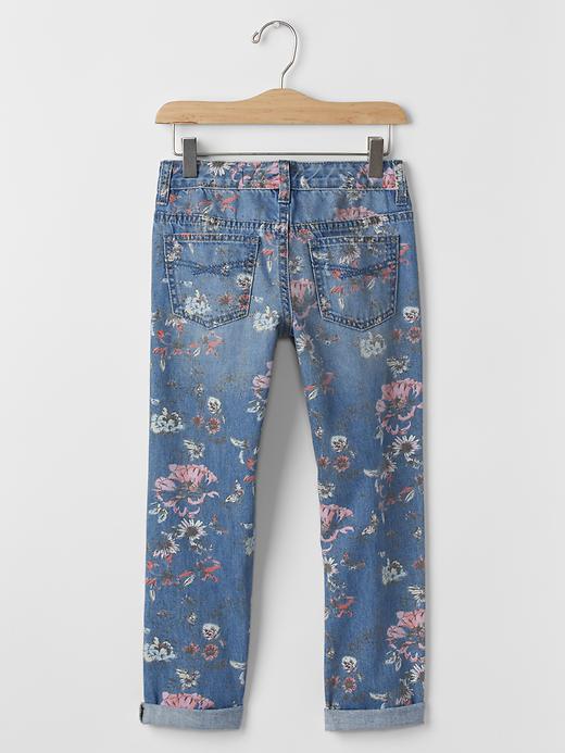 Image number 2 showing, 1969 floral boy fit jeans