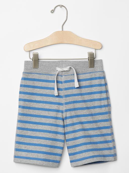 Image number 3 showing, Stripe pull-on shorts
