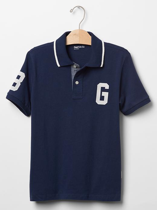 Image number 1 showing, Athletic logo polo
