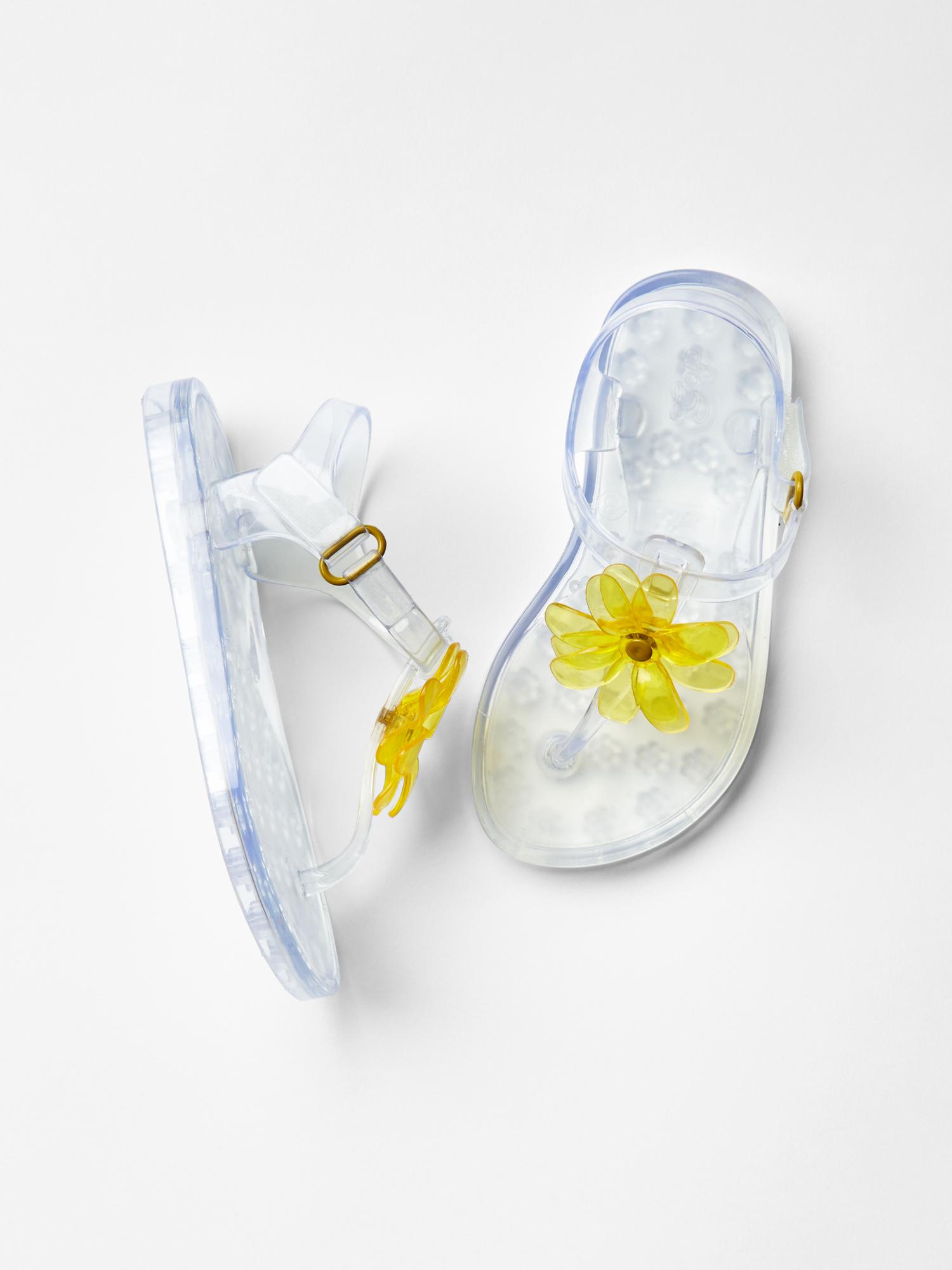 Flower jelly sandals Gap