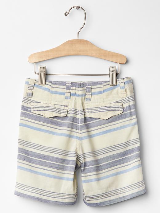 Image number 2 showing, 1969 stripe chambray shorts