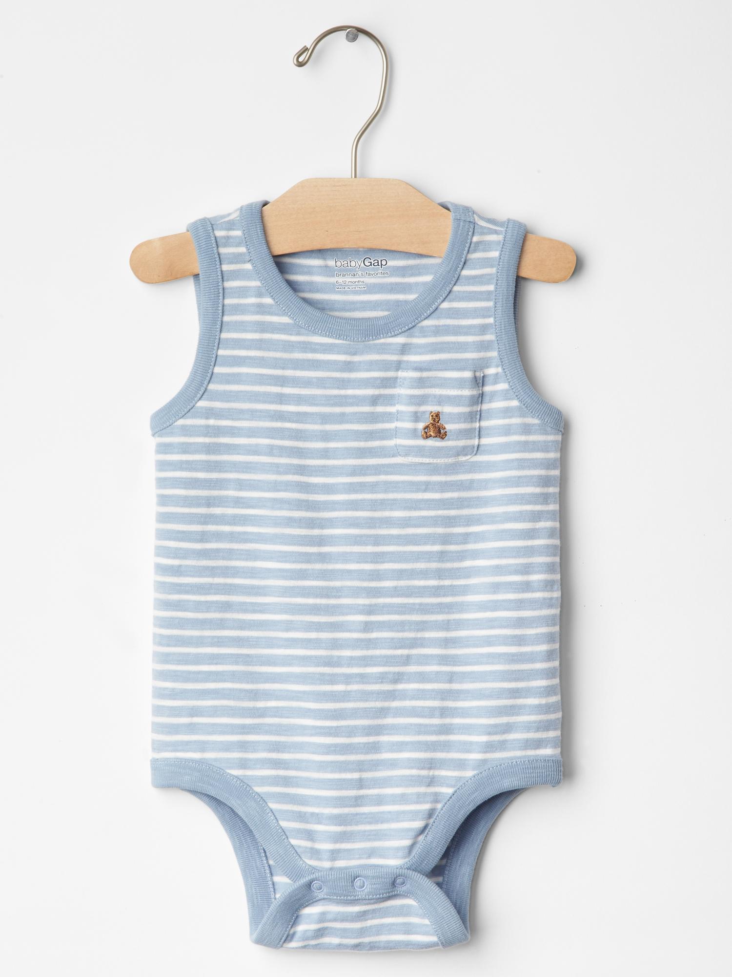 Stripe tank bodysuit | Gap