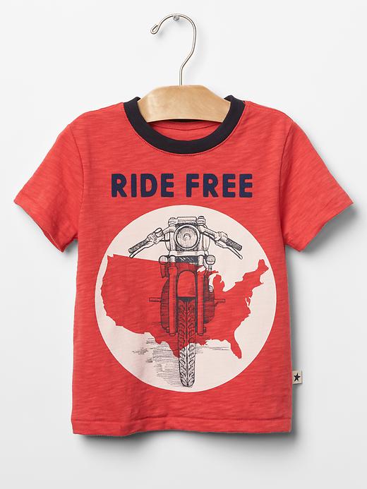 Image number 7 showing, Americana graphic tee