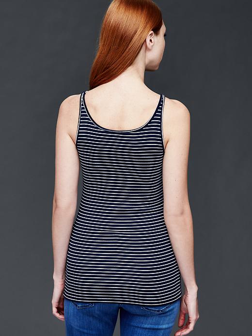 Image number 2 showing, Modern stripe cami