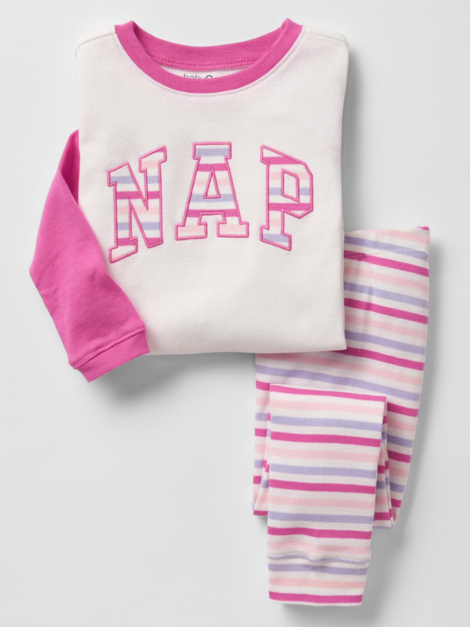 Nap stripe sleep set Gap