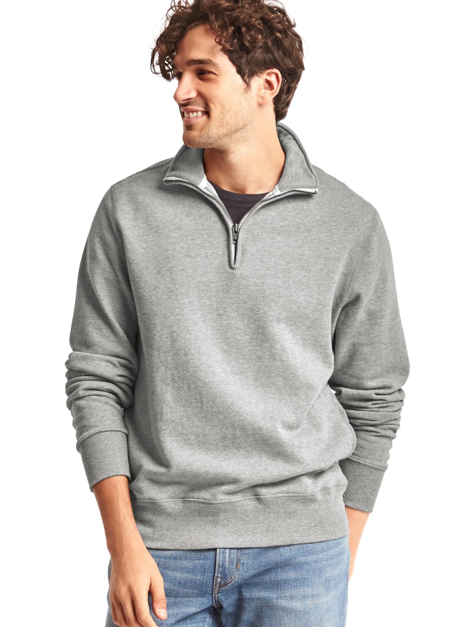 Gap half zip sweatshirt hot sale