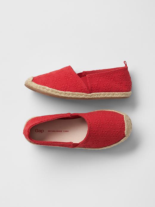 View large product image 1 of 1. Espadrille slip-ons