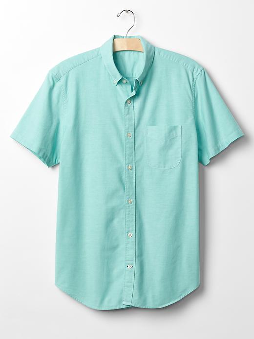 Image number 6 showing, Oxford short sleeve standard fit shirt