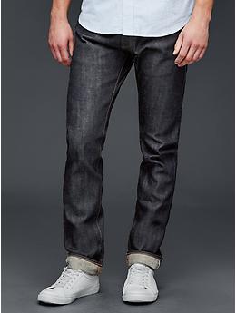 Fade of the Day - Gap 1969 Skinny Selvedge Jeans (1 month)