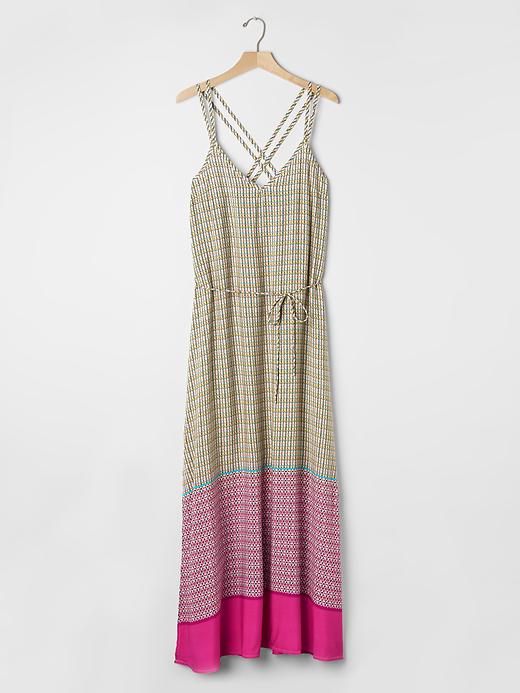 Image number 6 showing, Double-strap print maxi dress