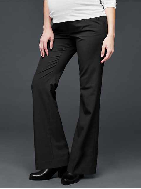 gap maternity work pants