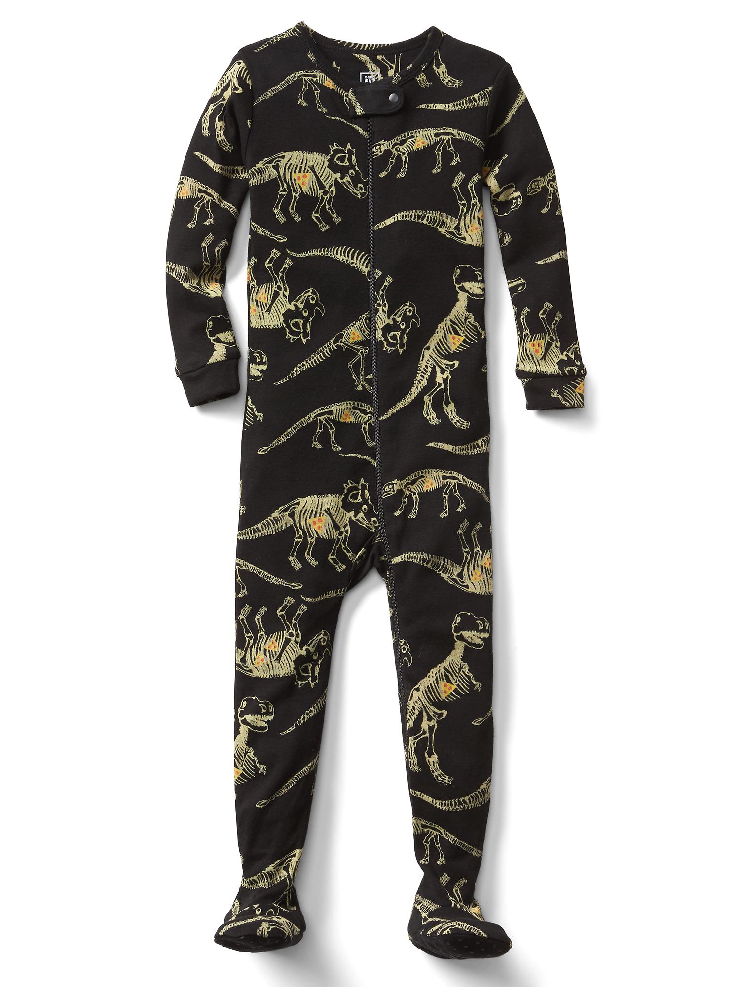 Boys Long Sleeve Birthday Dino Snug Fit Cotton 2-Piece Pajamas
