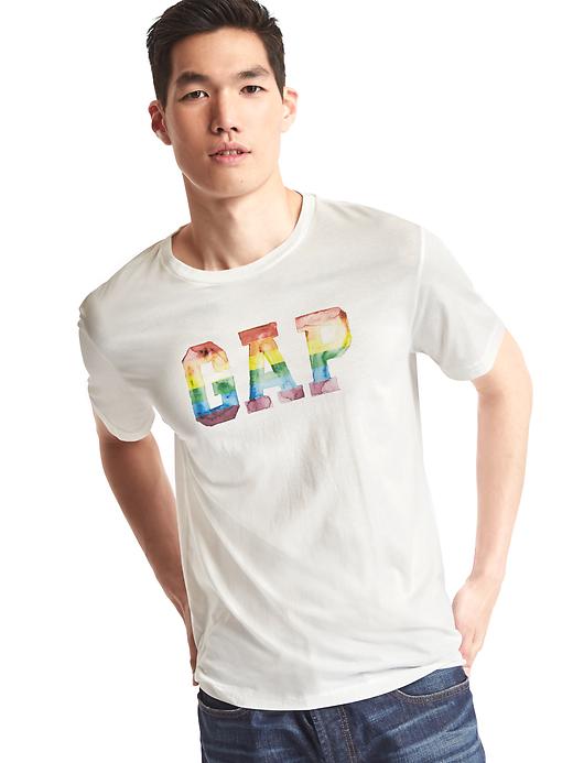 Image number 5 showing, Gap x GLAAD logo tee