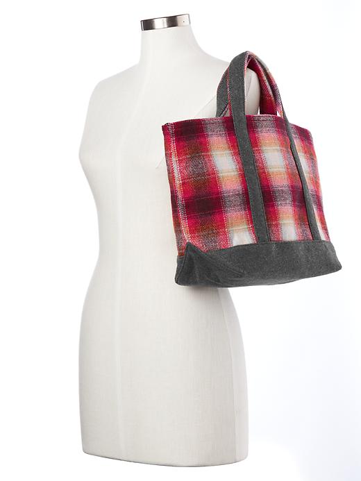 Image number 2 showing, Gap + Pendleton small utility tote